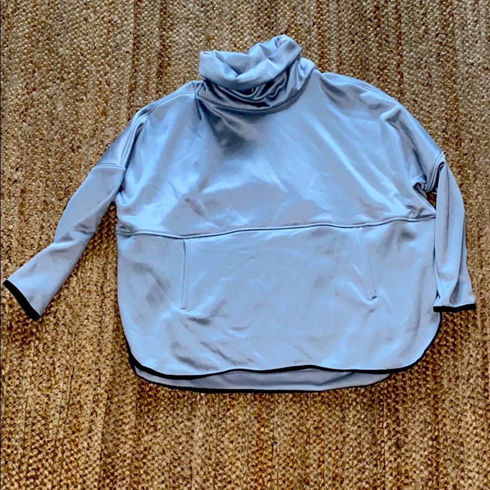 North face turtleneck hoodie
